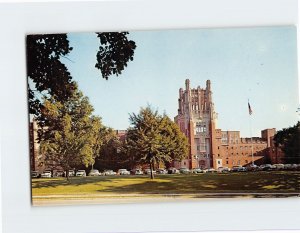 Postcard Originial Section of University General Hospital, University of Iowa