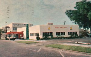 Postcard 1953 Aunt Hattie's Famous Restaurant Fine Food St. Petersburg Florida