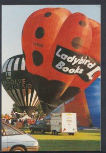 Balloons Postcard - Balloons Over Basingstoke in 1990, Ladybird Books RR2434 