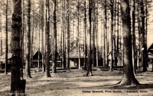 Canaan, Connecticut - The Camp Ground at Pine Grove - in 1936