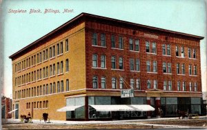 Postcard Stapleton Block in Billings, Montana