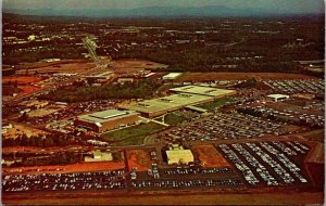 South Carolina Greenville Aerial View Textile Hall On Exposition Avenue