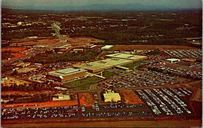 South Carolina Greenville Aerial View Textile Hall On Exposition Avenue
