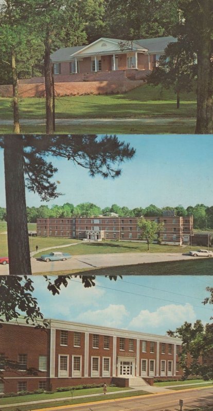 Mississippi College USA Hendrick House 3x Postcard s