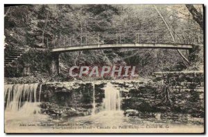 Old Postcard Lamalou Upper Cascade Petit Vichy