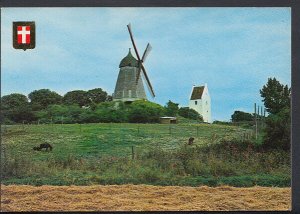 Denmark Postcard -  Danish Countryside - Panorama Danois - Windmill RR2354