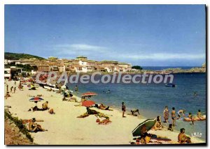 Postcard Modern Ile Rousse The Splendid Beach Au Sable D'Or