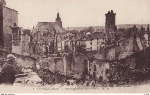 WAR 1914-18; VERDUN, France, battle damage #7