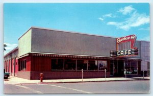 RICHFIELD, UT Utah ~ Roadside RAINBOW CAFE 1963 Sevier County  Postcard
