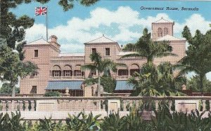 Postcard Government House Bermuda