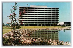 Manned Spacecraft Center Houston Texas Postcard NASA Building 2 Exterior