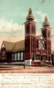 Washington Spokane Cathedral Of Our Lady Of Lourdes 1908