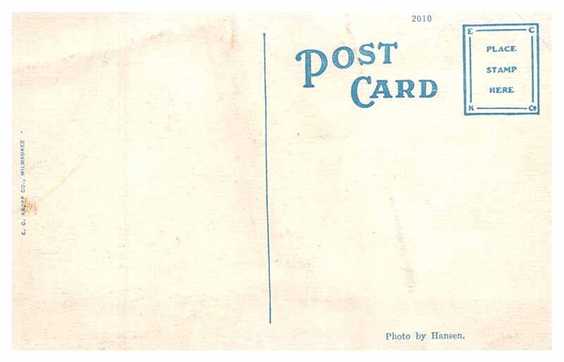 Postcard HOUSE SCENE Hannibal Missouri MO AR7639