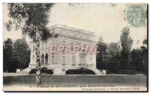 Postcard Old Chateau Royaumont Pres Asnieres sur Oise