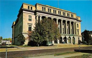 Portsmouth Ohio~Scioto County Court House & Jail~Indiana Limestone Bldg~1950s Pc