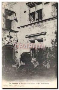 Pernes - House Saint Montan - Old Postcard