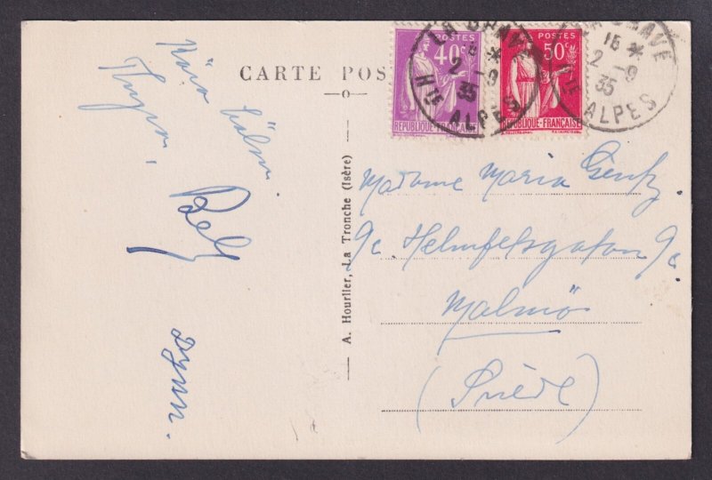 FRANCE, Postcard, La Grave et la Melje