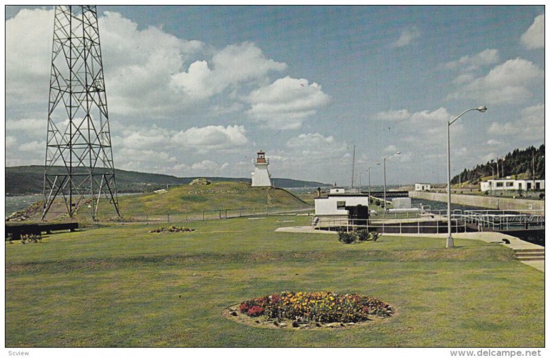 CAPE BRETON, Nova Scotia, Canada, 1940-1960's; View From Bridge of the Canso ...