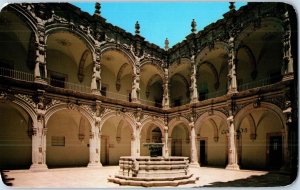 Patio of the Art Museum Queretaro Mexico Postcard Posted