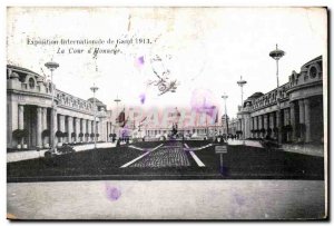 Old Postcard Belgium Ghent Ghent International Exhibition 1913 The Court & # ...