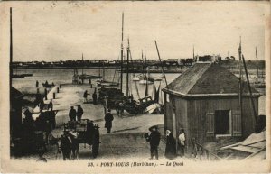 CPA PORT-LOUIS Le Quai (145092)