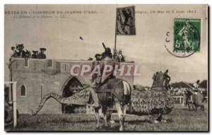 Compiegne Old Postcard Fete de Jeanne d & # 39arc June 1913 The Behourt and W...