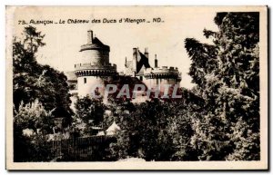 Old Postcard Alencon Chateau des Ducs D & # 39Alencon