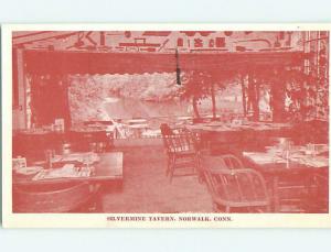 1964 Silvermine Tavern Restaurant Norwalk Connecticut CT v6474