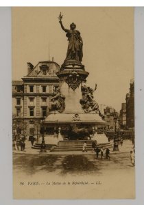 France - Paris. Republic Square Statue