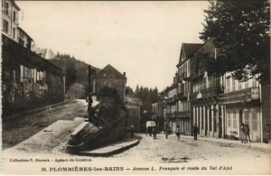 CPA PLOMBIERES-les-Bains - Avenue L - Francais (119705)