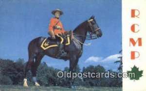 Royal Canadian Mounted Police Unused 