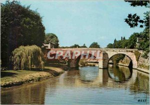 'Modern Postcard L''Isle Adam Val d''Oise The Bridge Cabouillet'