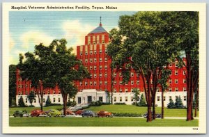 Vtg Togus Maine ME Hospital Veterans Administration Facility 1930s View Postcard