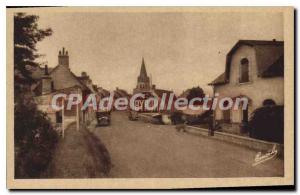 Postcard Old St Martin De La Place de Saumur Arrival