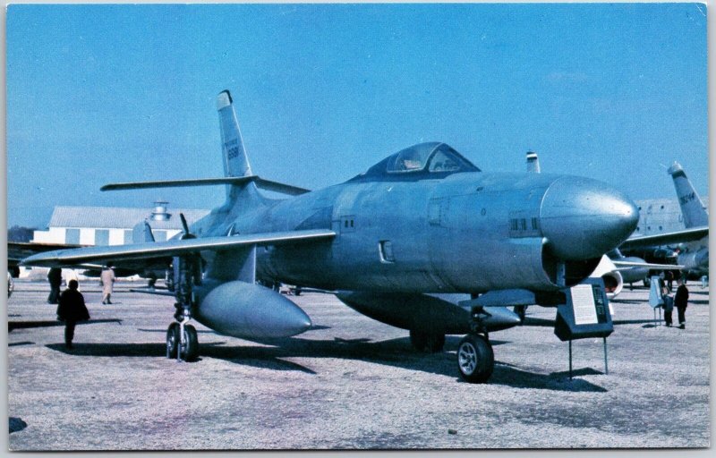 Airplane Republic XF-91 Thundercepter Combat Type Rocket Assisted Postcard