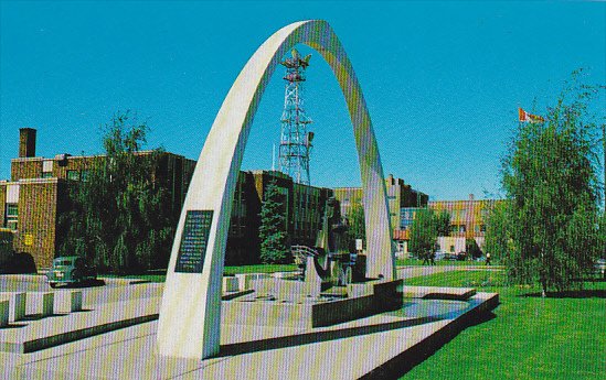 Canada City Hall and Irrigation Monument Lethbridge Alberta