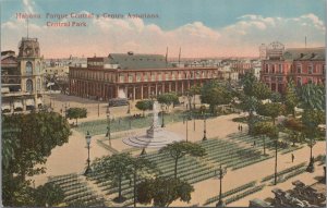 Postcard Central Park Habana Cuba