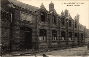 CPA VILLERS-BRETONNEUX Ecole de Garcons (1292593)