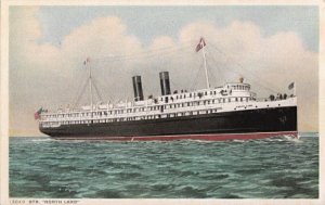 Postcard Ship North Land