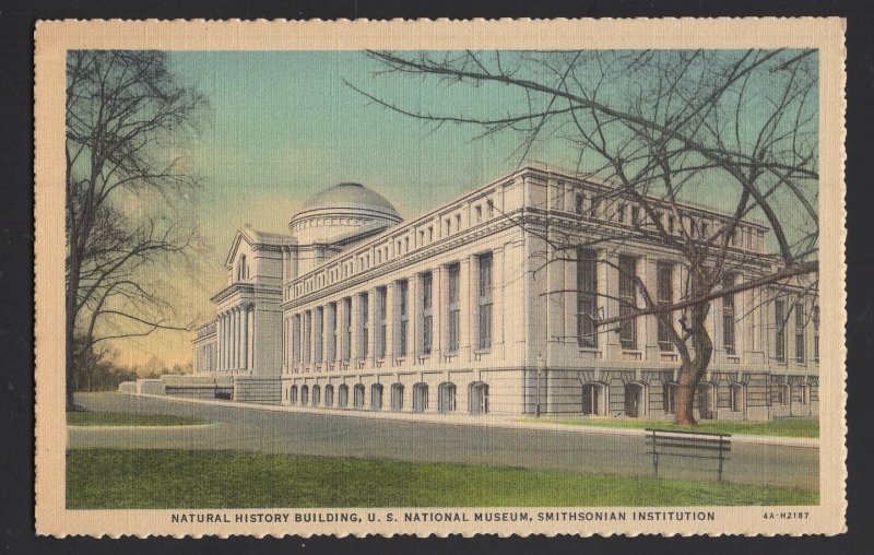DC WASHINGTON Smithsonian Institution, U.S. National Museum Building ~ Linen