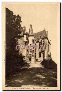 Chateauroux Old Postcard Raoul castle