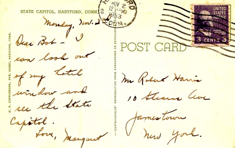 CT - Hartford. State Capitol