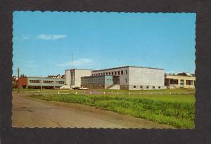 QC ecole Provincial School Riviere du Loup Quebec Canada Carte Postale Postcard