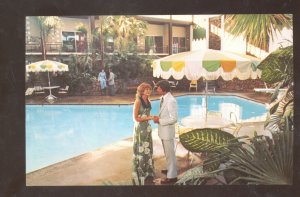 SPRINGFIELD MISSOURI HOWARD JOHNSONS MOTEL SWIMMING POOL ROUTE 66 POSTCARD