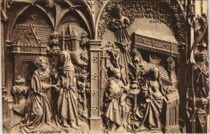 CPA La Cathédrale AMIENS Stalles du Choeur (18088)