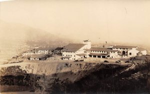 Building in the distance Real photo Unknown Location Country Scene Writing on...