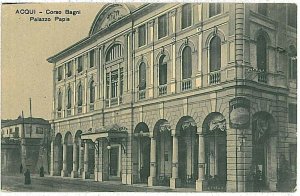 Vintage Postcard: Alexandria-Acqui Terme 