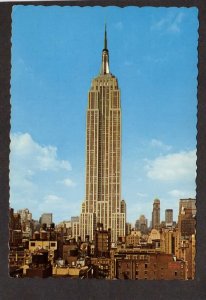NYC NY Empire State Building Bldg City View New York City Postcard