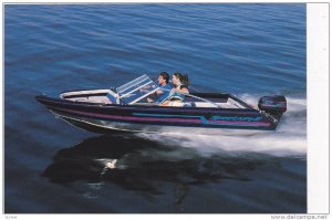 Boat ad, Maxum boat company, Washington, USA, 50-70s ; Model, Spectrum 1700