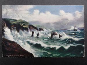 Channel Islands: SARK The West Coast c1907 by Raphael Tuck & Sons 1497